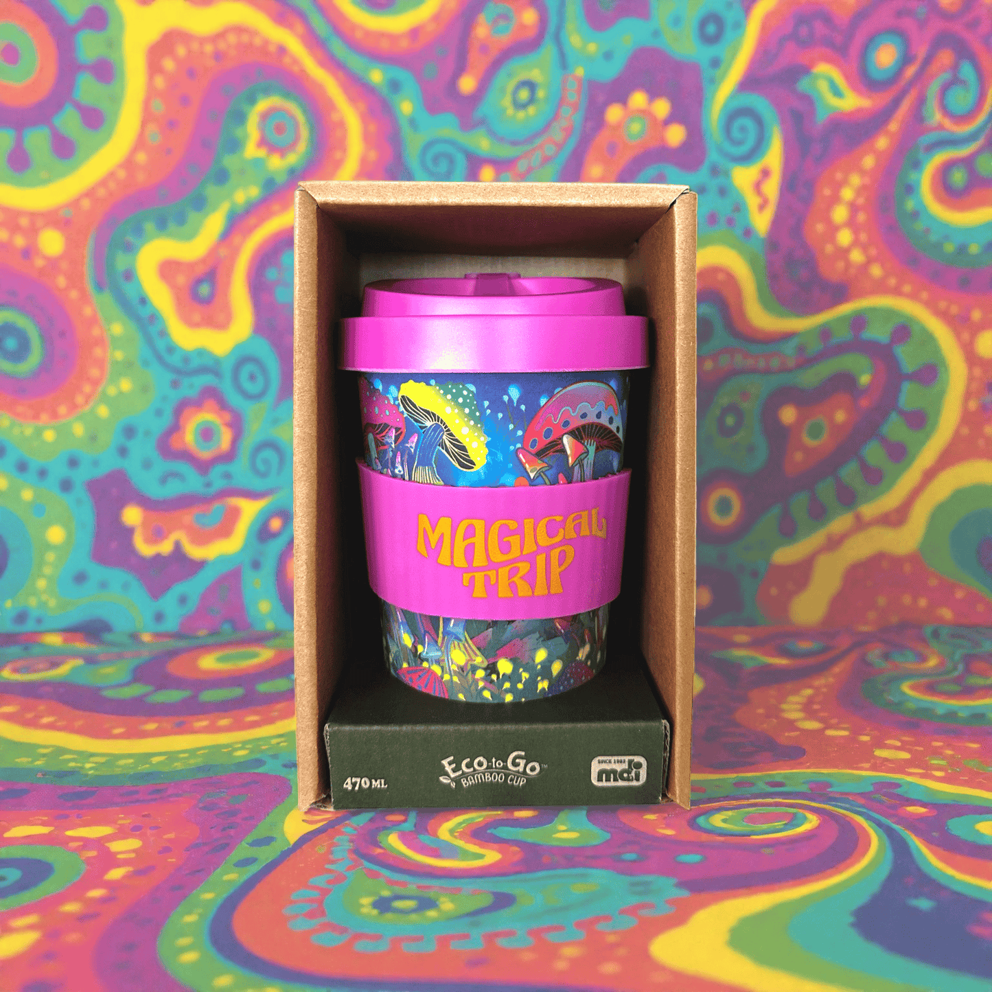 Sulphur City Soapery Magical Trip, Eco-to-go cup.