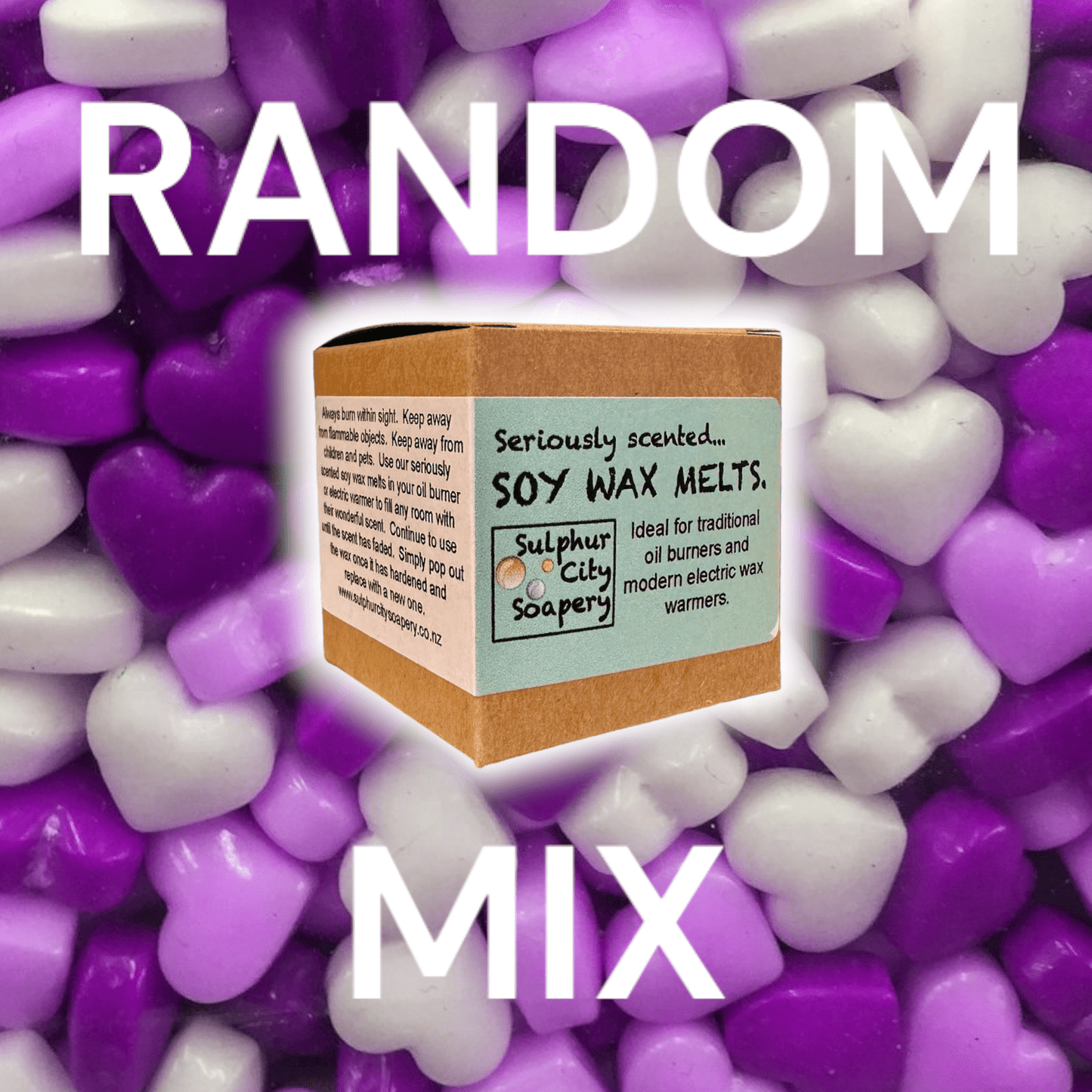 Sulphur City Soapery soy wax melts Aroma - random mix, soy wax melts.