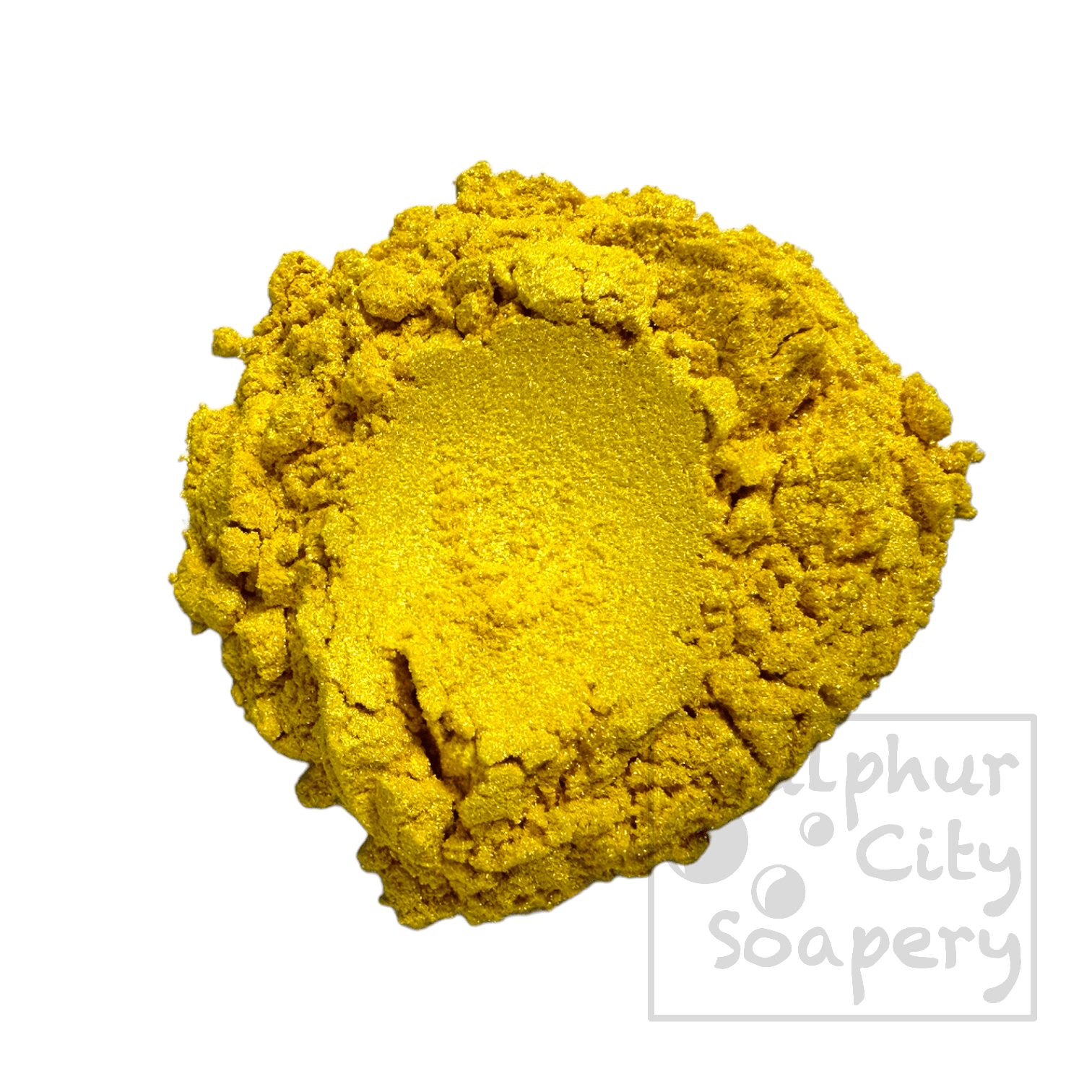 Sulphur City Soapery Yellow Mica - DIY soap colours.