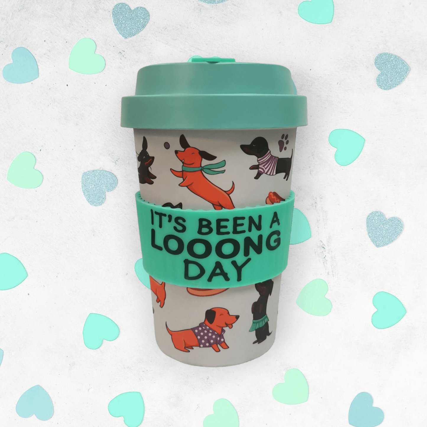 Sulphur City Soapery Coffee & Tea Cups It's been a looong day, Eco-to-go cup.