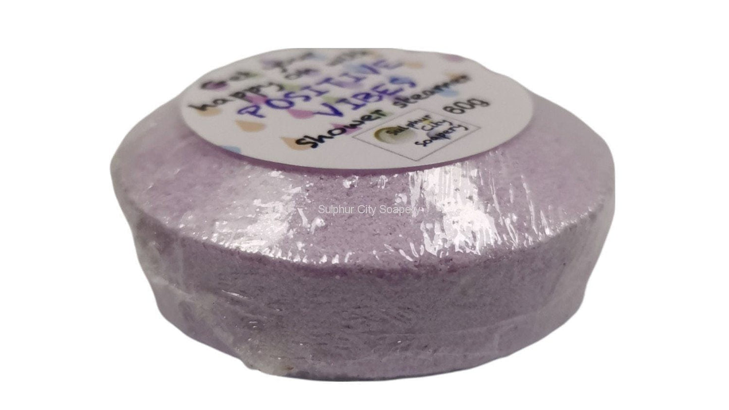 Sulphur City Soapery Cosmetics Positive Vibes Shower Steamer