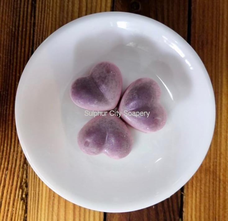 Sulphur City Soapery Raspberry scented soy melts