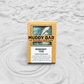Muddy Bar soap MIDNIGHT TIDE SOAP, with volcanic clay.