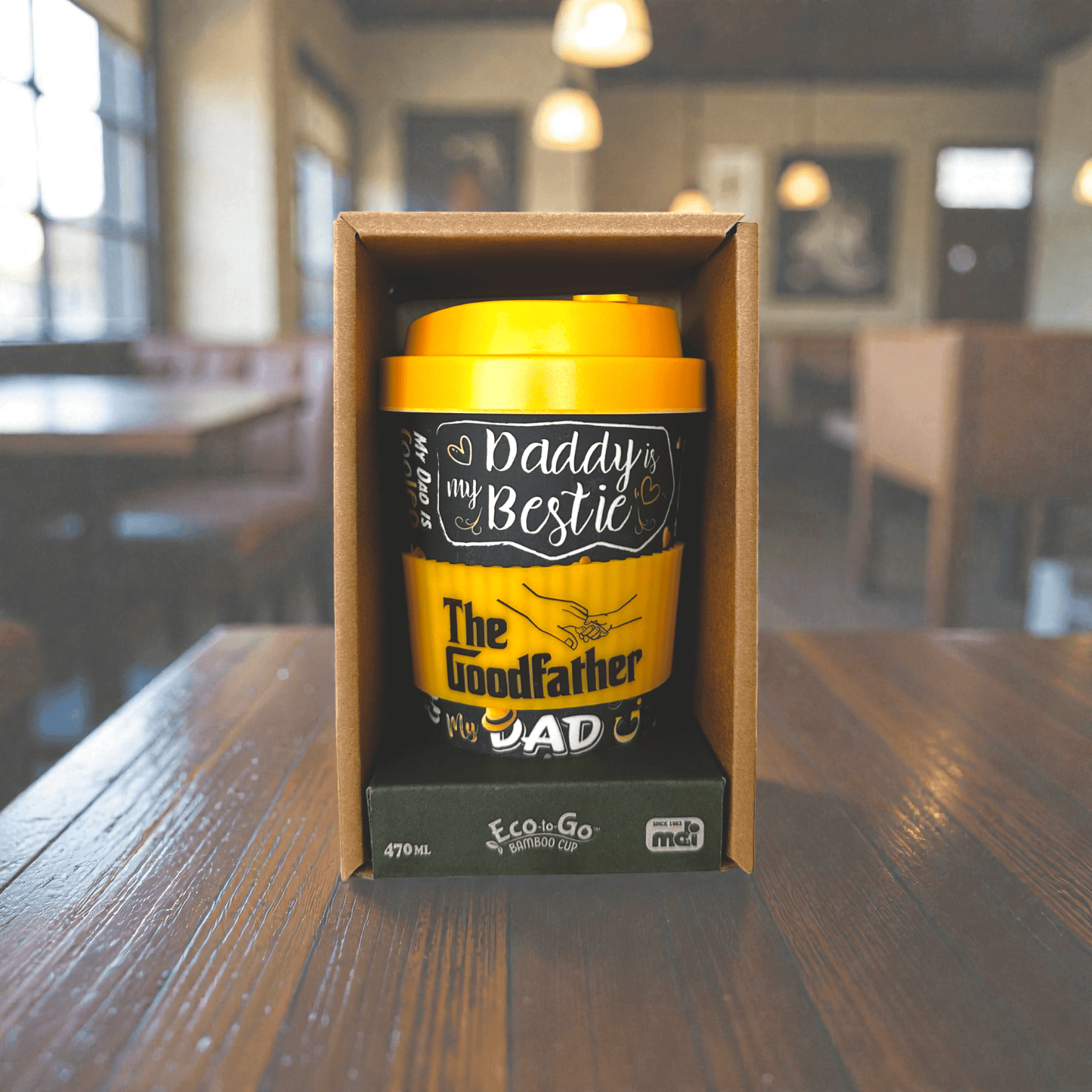 Sulphur City Soapery Bestie dad, Eco-to-go cup.