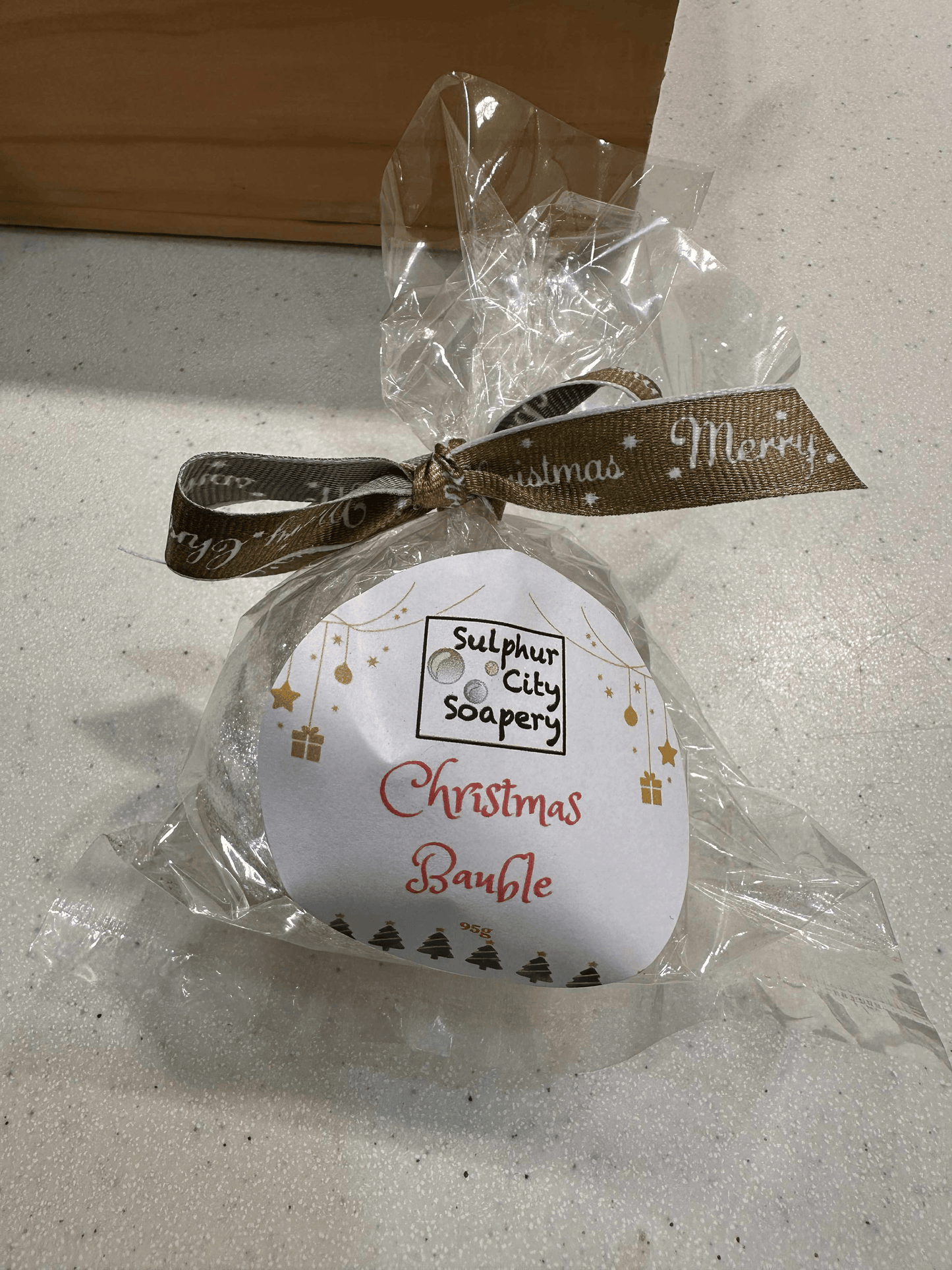 Sulphur City Soapery Christmas Bauble