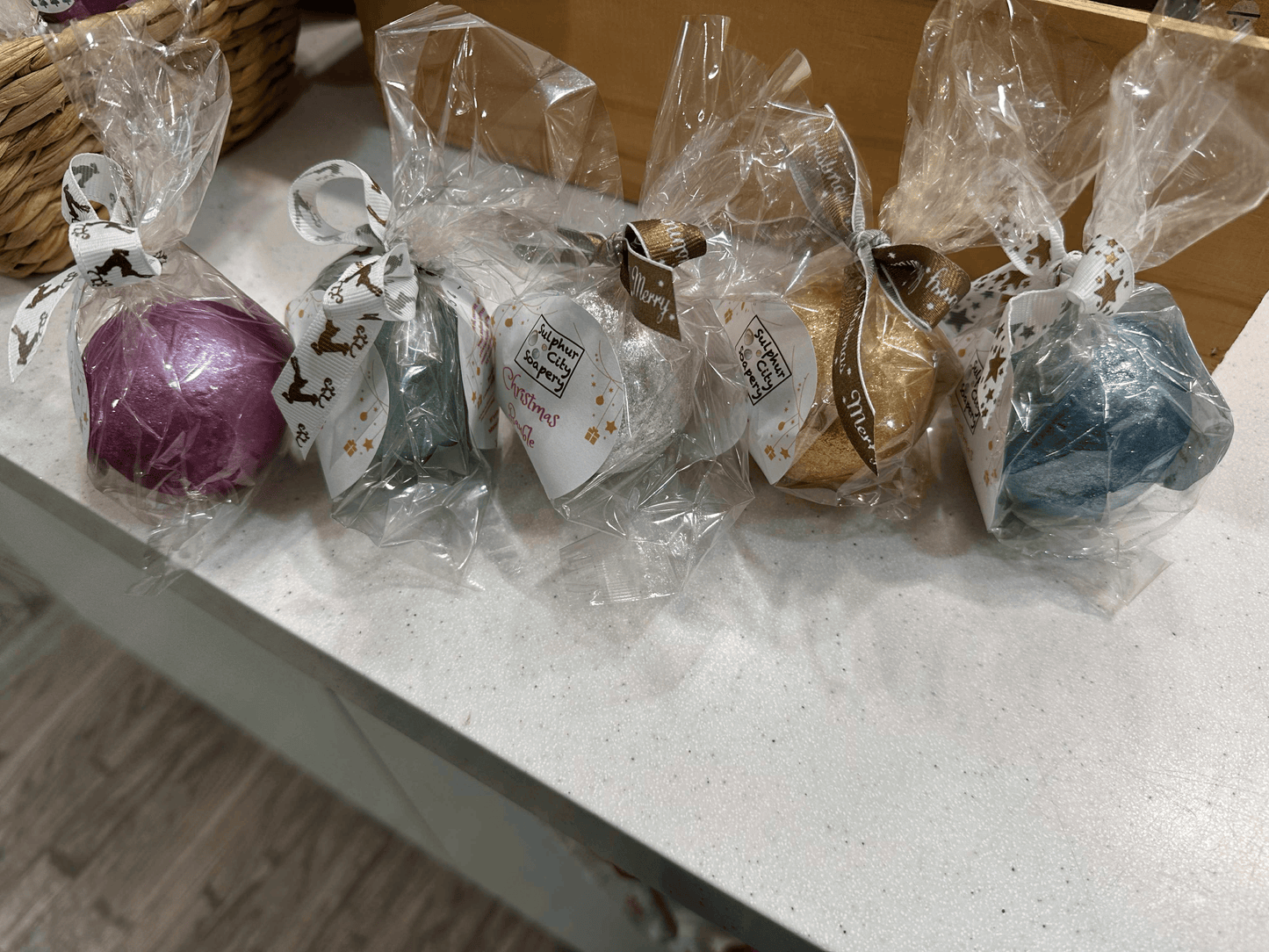 Sulphur City Soapery Christmas Bauble