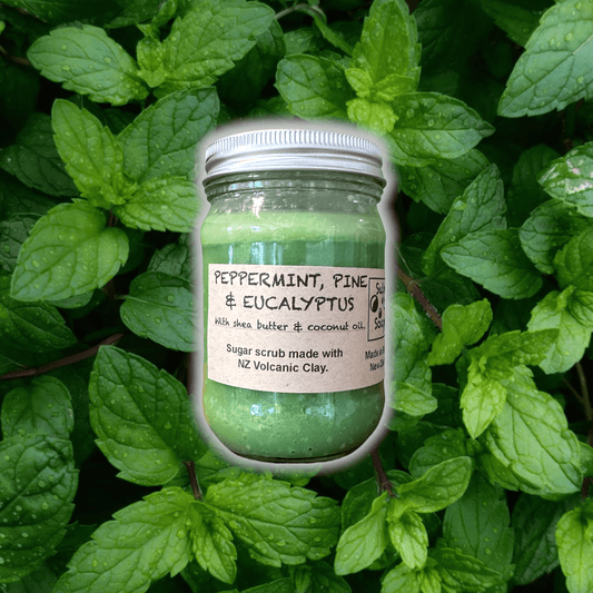 Sulphur City Soapery Cosmetics Peppermint, pine & eucalyptus sugar scrub