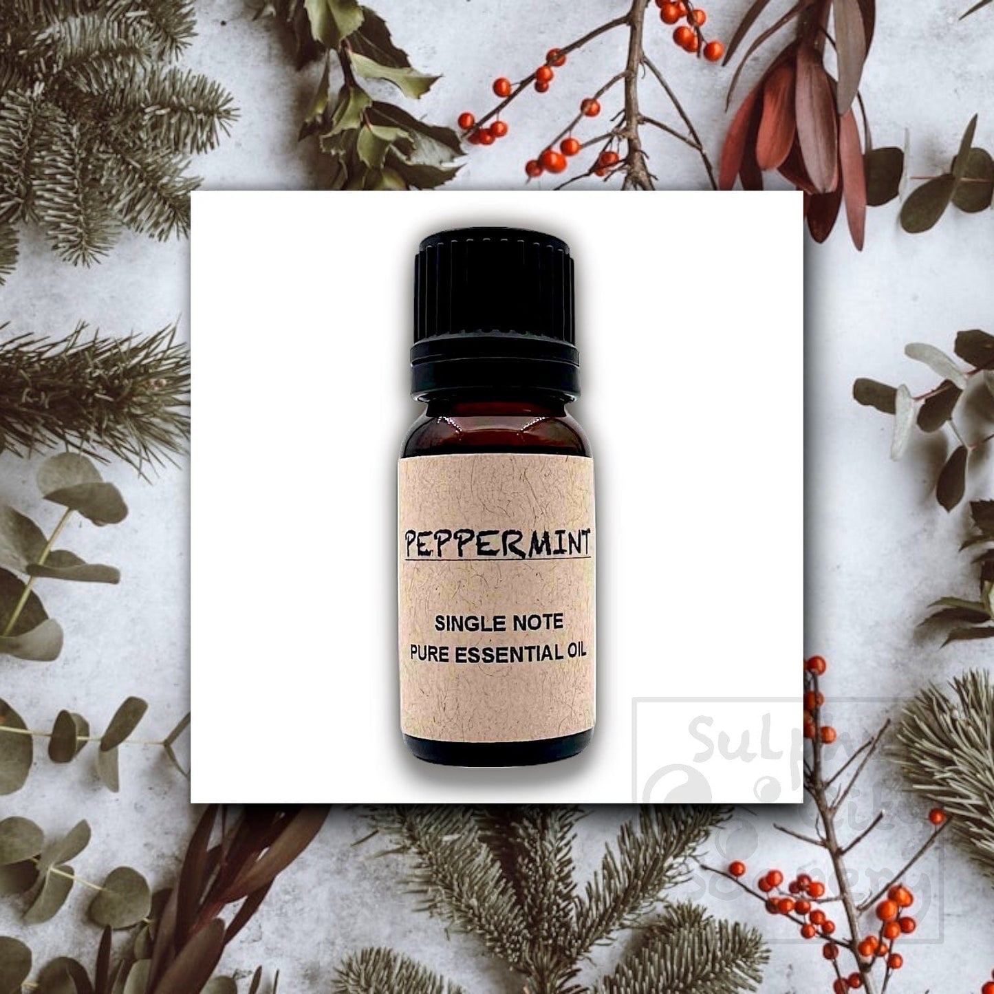 Sulphur City Soapery essential oil Pure peppermint essential oil, single note.