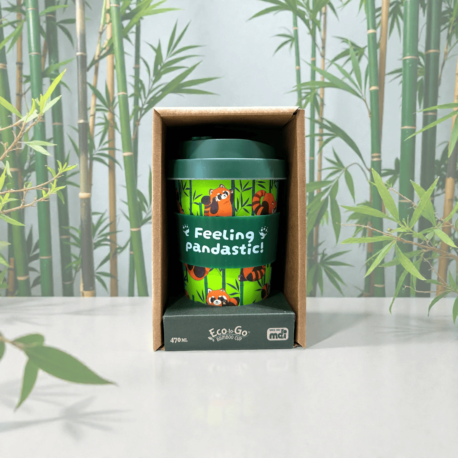 Sulphur City Soapery Feeling Pandatastic, Eco-to-go cup.