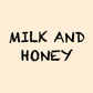 Sulphur City Soapery FRAGRANCE OIL, ESSENTAIL OIL 50ml / Milk and honey fragrance oil Fragrance oil, 50ml.