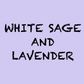 Sulphur City Soapery FRAGRANCE OIL, ESSENTAIL OIL 50ml / White sage and lavender fragrance oil Fragrance oil, 50ml.