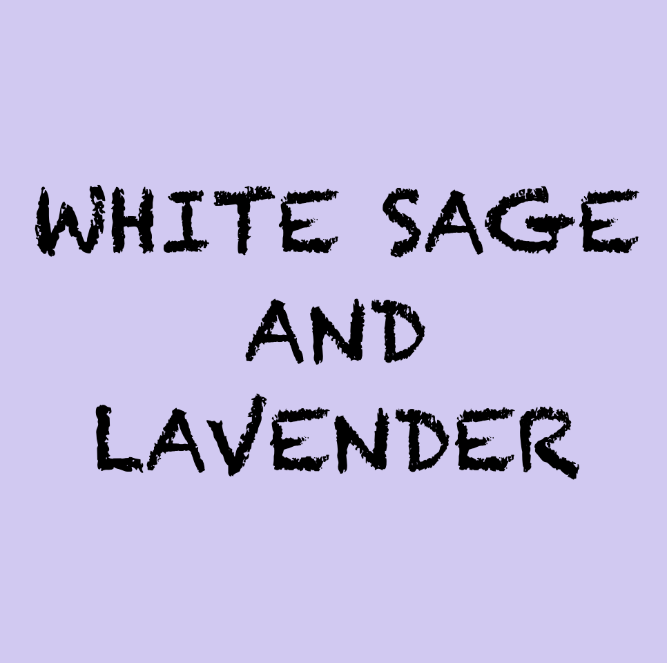 Sulphur City Soapery FRAGRANCE OIL, ESSENTAIL OIL 50ml / White sage and lavender fragrance oil Fragrance oil, 50ml.