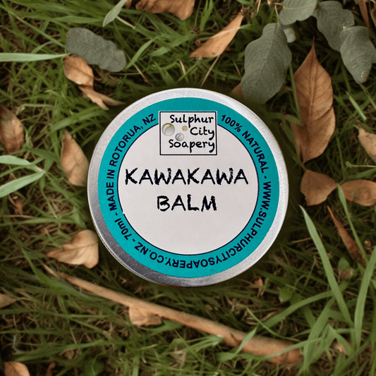Sulphur City Soapery kawakawa balm Kawakawa balm, 70g.
