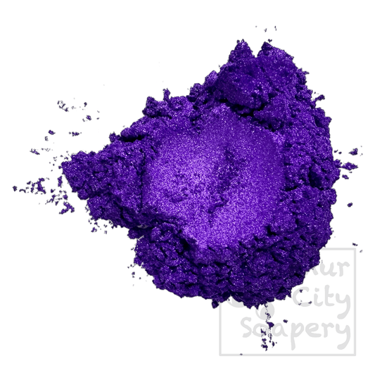 Sulphur City Soapery mica Purple Mica - DIY soap colours.