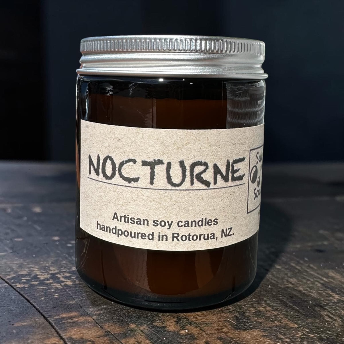 Sulphur City Soapery Nocturne, Scented Soy Candle. 150g