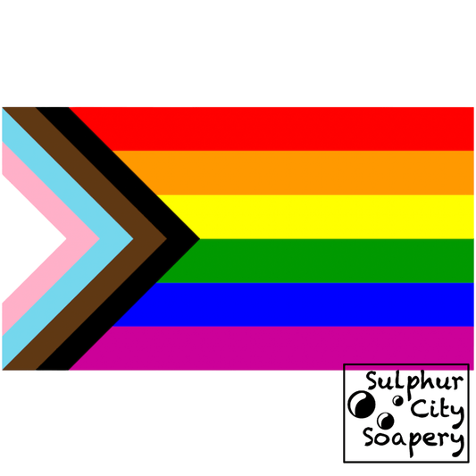 Sulphur City Soapery pride flag Pride Flag.