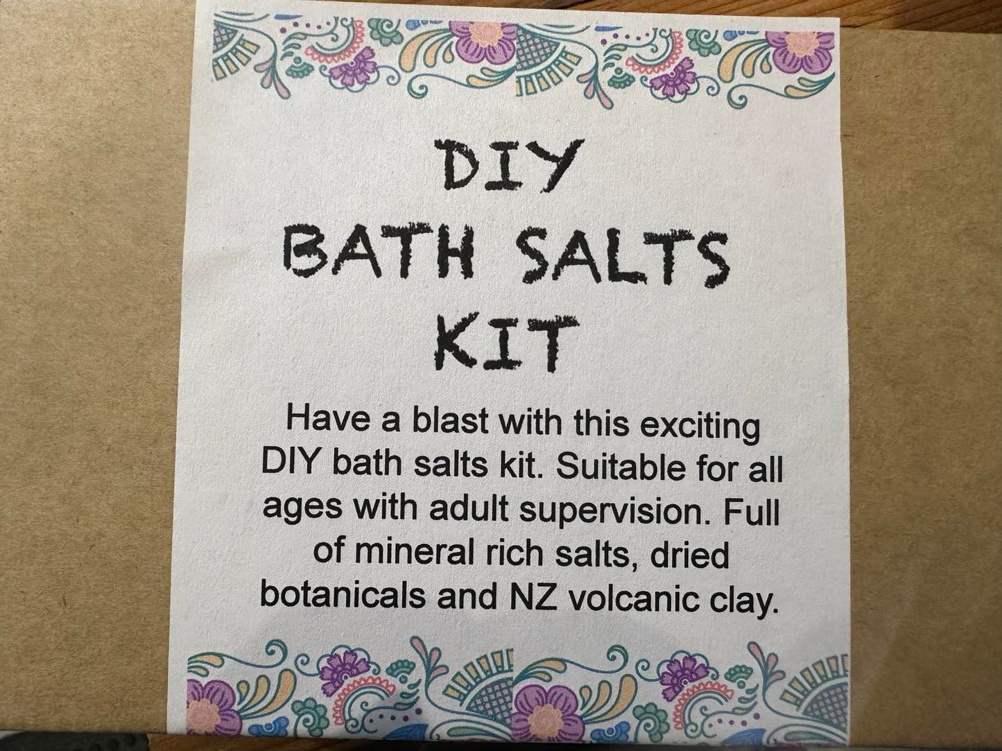 DIY Bath Salts making kit Sulphur City Soapery