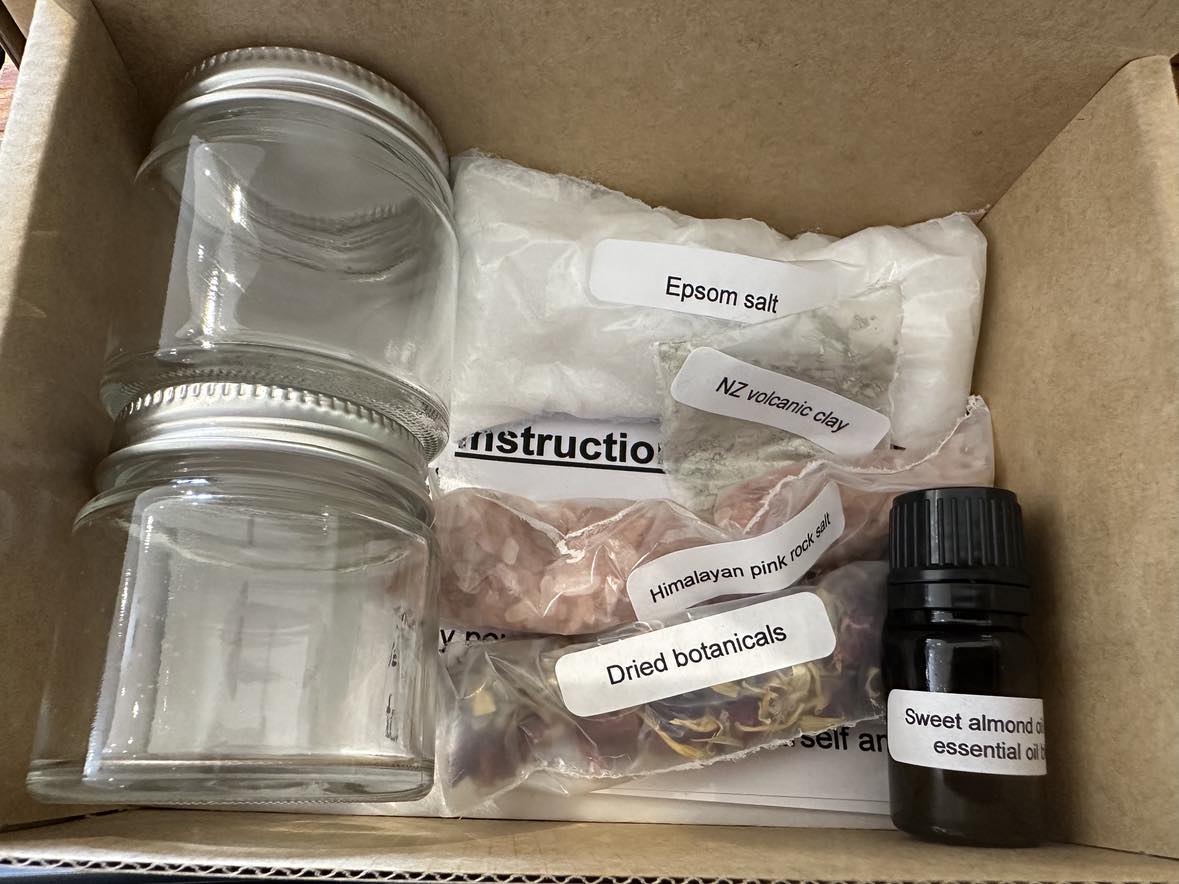 DIY Bath Salts making kit Sulphur City Soapery