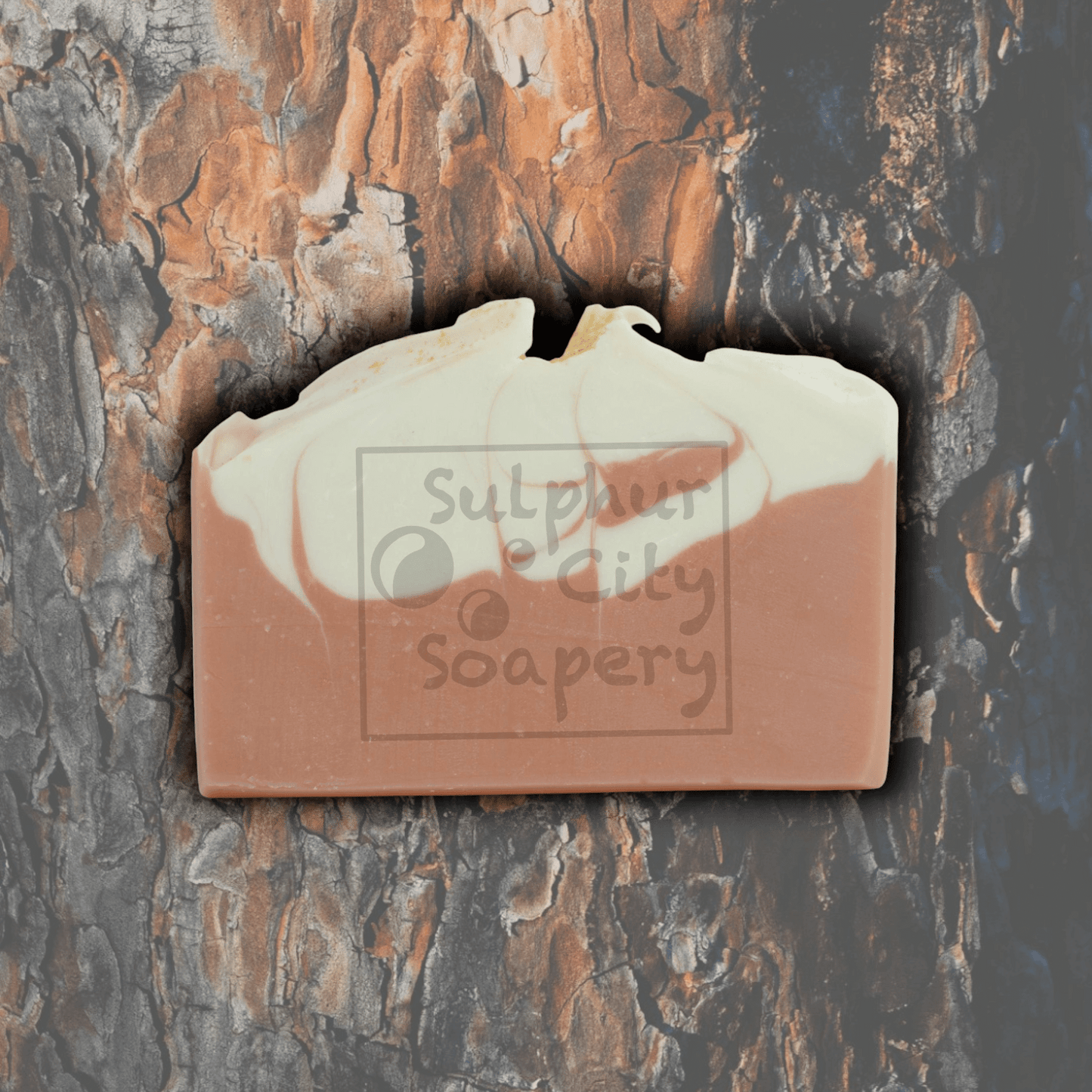 Sulphur City Soapery soap Sandalwood scented soap.