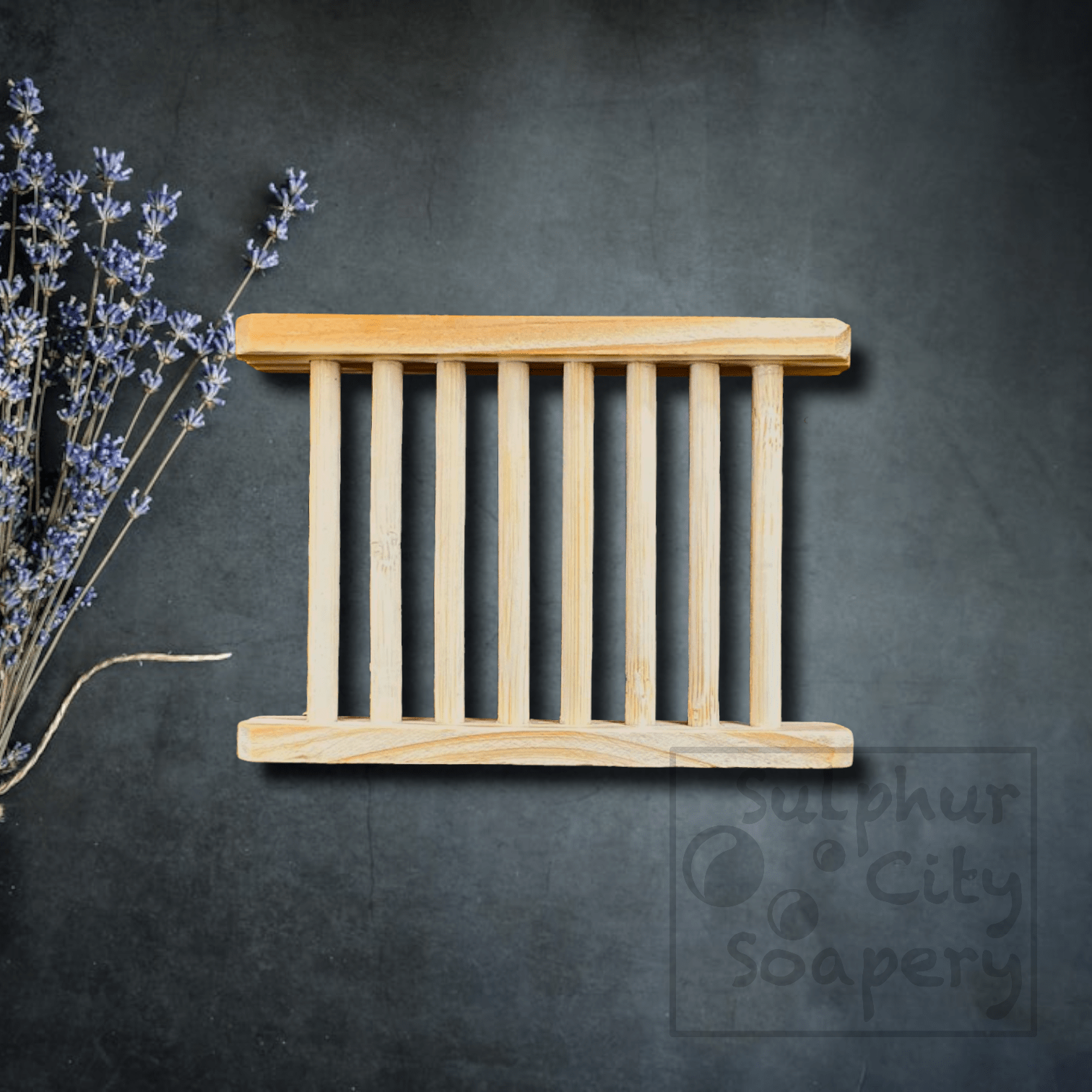 Wooden soap rack – Sulphur City Soapery