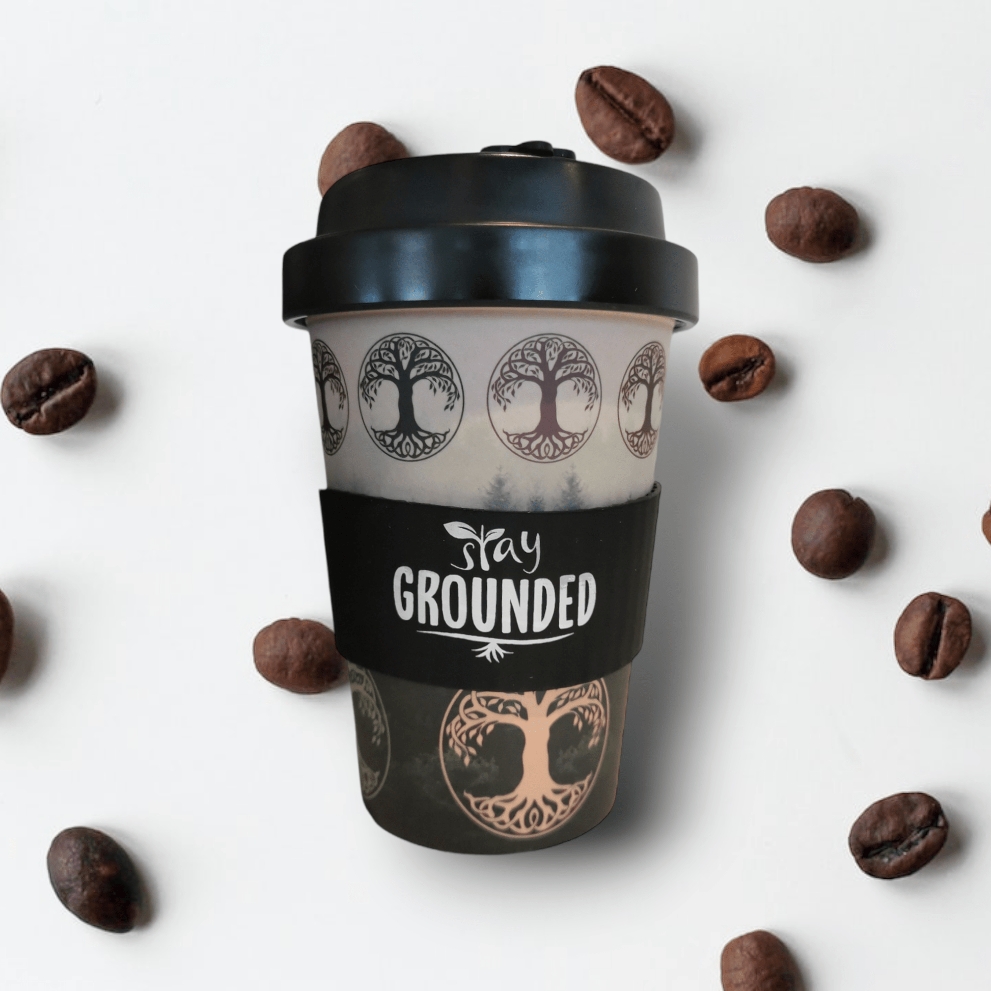 Sulphur City Soapery Coffee & Tea Cups Stay grounded, Eco-to-go cup.