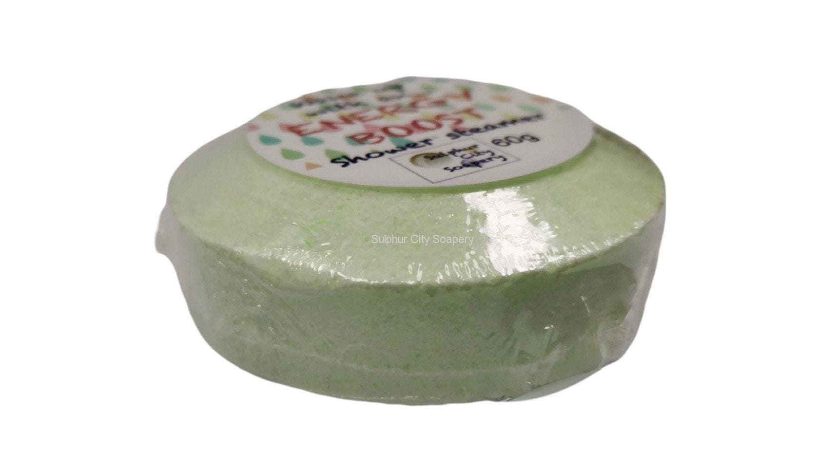 Sulphur City Soapery Cosmetics Energy Boost Shower Steamer