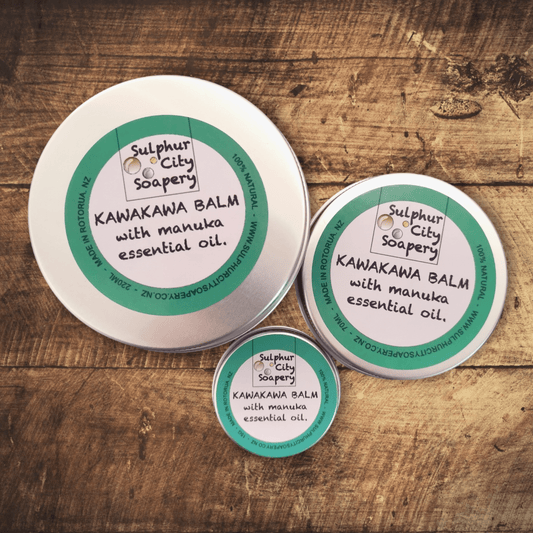 Sulphur City Soapery kawakawa balm Kawakawa Balm, 220ml.