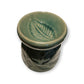 Sulphur City Soapery oil burner Mini ceramic oil burner - green with leaves