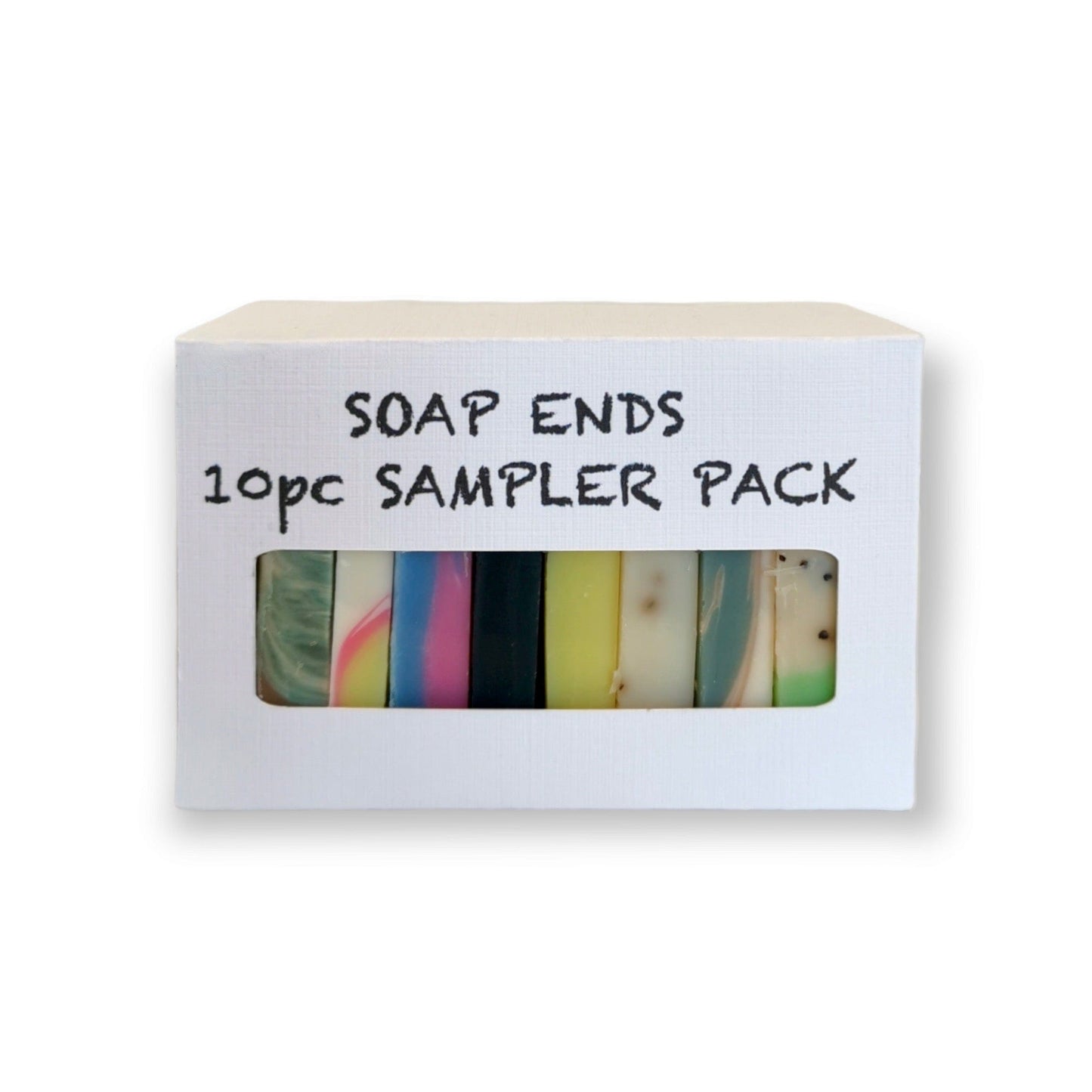 Sulphur City Soapery soap Soap ends, 10pc sampler pack.