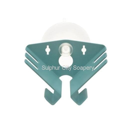 Sulphur City Soapery teal Tooth brush dock for 4