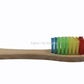 Sulphur City Soapery Toothbrushes rainbow Organic bamboo toothbrush