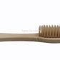 Sulphur City Soapery Toothbrushes tan Organic bamboo toothbrush